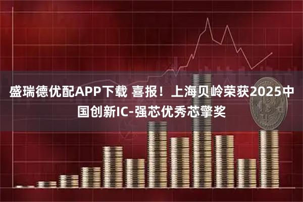 盛瑞德优配APP下载 喜报！上海贝岭荣获2025中国创新IC-强芯优秀芯擎奖